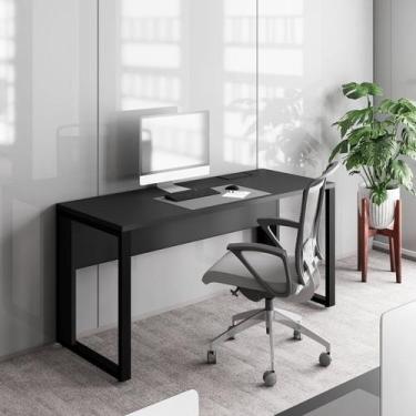 Imagem de Escrivaninha Mesa Escritório Diretor com Caixa de Tomadas 150cm Indust