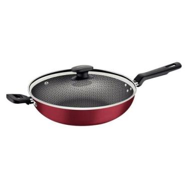 Imagem de Panela Wok Tramontina Loreto 20394 Alumínio Antiaderente 28cm 3,3L, CE