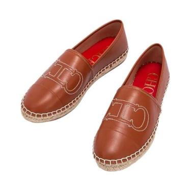 Imagem de CHCH Sapatos Lefu femininos novos feitos à mão antiderrapantes para ma