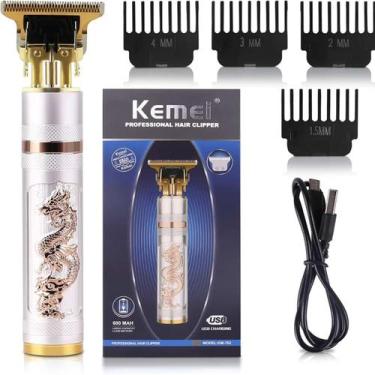 Imagem de Maquininha Premium Kemei KM-762 , Bivolt e Prática
