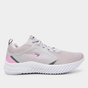 Imagem de Tênis Tryon Lugano Feminino, Cinza, Rosa, 37