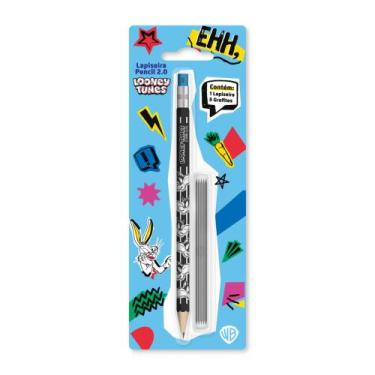 Imagem de Lapiseira Pencil 2.0 Looney Tunes - Blister c/ 1 Lapiseira + 5 Grafite