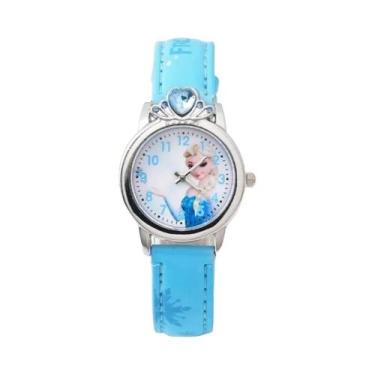Imagem de Relógio Infantil De Quartzo Disney Princesa Elsa Frozen Sophia Present