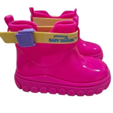 Imagem de Bota disney baby shark ref: 23068 infantil - GRENDENE, Rosa, Amarelo, 