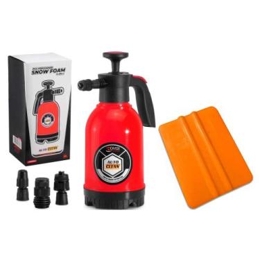 Imagem de Kit Instalação Insulfilm Pulverizador e Espátula Laranja - Overvision