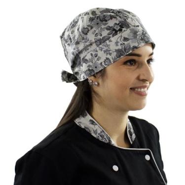 Imagem de Bandana Lenço Para Chef Cozinha Unissex Estampas Cores Outlet Dr Chef 