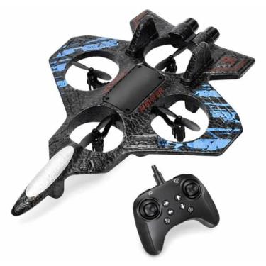 Imagem de Drone Avião Starfighter Planador com Led e Controle Remoto Importway, 