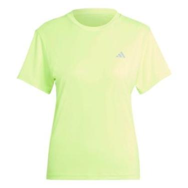 Imagem de Camiseta Run It-Verde Adidas-Feminino