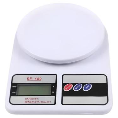 Imagem de Balança Digital de Precisão Cozinha 10kg com Função Tara Display LCD A