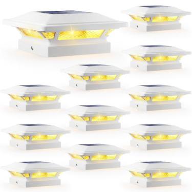 Imagem de Solar Post Cap Lights SideInlar 3,5 x 3,5 cm 16 LED 2 modos - SIEDiNLA