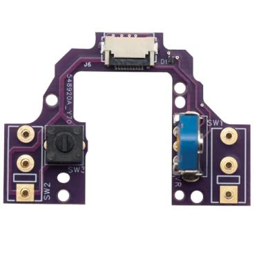 Imagem de BestParts Substituição da placa-mãe com botão de troca a quente do mouse + microinterruptor compatível com mouse gamer Logitech G Pro X Superlight 2
