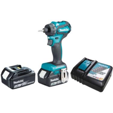 Imagem de Parafusadeira e Furadeira 13mm com Carregador e 2 Baterias 3AH - DDF083RFJ - MAKITA