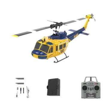 Imagem de Helicóptero RC Com Controle Remoto 2.4G De 6 Canais, Giroscópio De 6 E
