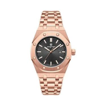 Imagem de Relógio De Quartzo Masculino De Luxo À Prova d'Água Em Aço Inoxidável 