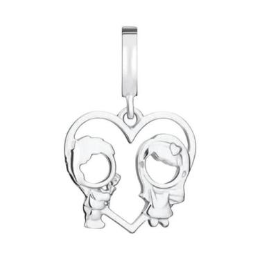 Imagem de Pingente Árvore Genealógica Prata 925 Charm Mãe Pai Amor Eterno Para P