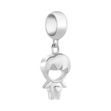 Imagem de Pingente Árvore Genealógica Prata 925 Charm Mãe Pai Amor Eterno Para P