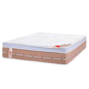 Imagem de Colchão Molas Bonnel Niponpedic One Face Tecnopedic Queen Visco Gel Be