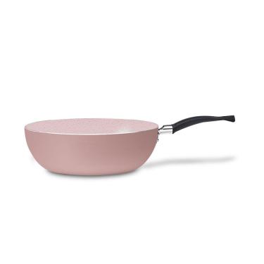 Imagem de Wok Brinox Ceramic Life Rainbow Ø24cm 2,65 Litros Rosa