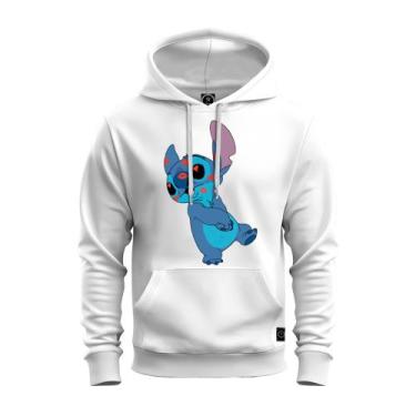 Imagem de Moletom Blusa De Frio Inverno Confortável Estampado Stich - Nexstar, B