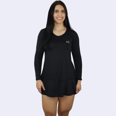 Imagem de Vestido Saída de Praia Feminino Premium – Proteção Solar UV50 Fator 50 – Estilo e Verão...