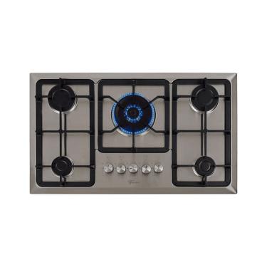 Imagem de Cooktop Fischer 5 Bocas Tripla Chama Gás Mesa Inox