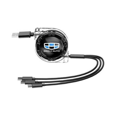 Imagem de Carregador De Carro Mini 100W QC3.0 PD USB Tipo C Com Carregamento Ráp