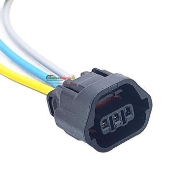 Imagem de Conector Sensor De Fase Mitsubishi Pajero Tr4 2.0 16v Flex - Rainha da
