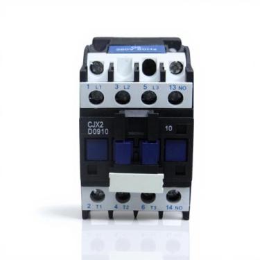 Imagem de Contator Tripolar CJX2 0910 9A 3p + 1Na 380V - HS Automação