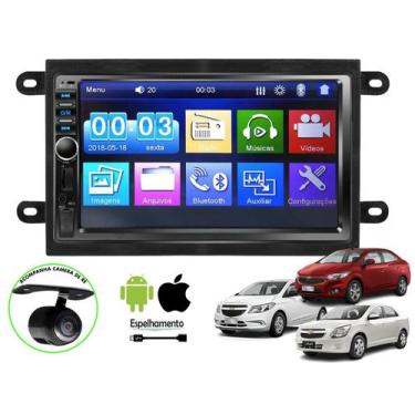 Imagem de Central Multimidia Onix Prisma Spin Cobalt Mp5 Usb Bluetooth Espelhame