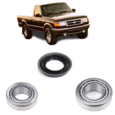 Imagem de Rolamentos Pinhão Diferencial Traseiro Ford Ranger 1994 até 2001 Kit -