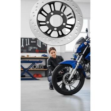 Imagem de Disco Freio Dianteiro CG 150 160 Titan Fan - MAIOR SEGURANÇA - Congrat
