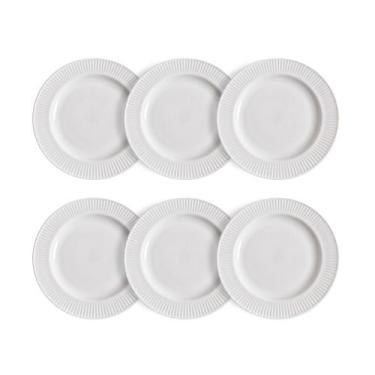 Imagem de Conjunto de Pratos de Sobremesa Planet em Opaline 18cm - Lehaví, 6 peç