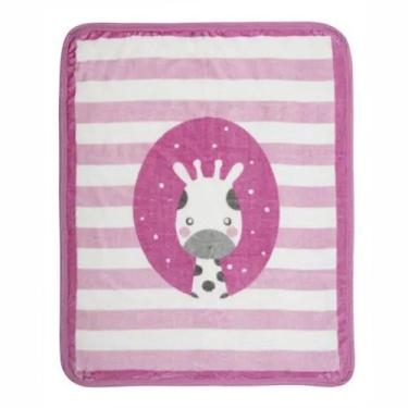 Imagem de Cobertor Bebê Corttex Le Petit Rachel 90X110  - 070009, CINZA, Azul