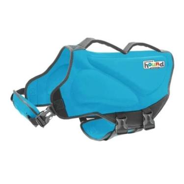 Imagem de Colete Pet Salva Vidas Flutuador Cães Outward Hound Azul G
