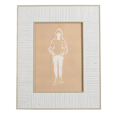 Imagem de Porta-Retrato 13x18cm Off White - FLORARTE
