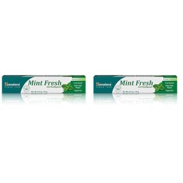 Imagem de Creme Dental Himalaya Mint Fresh Gel - 182ml (Pacote com 2)