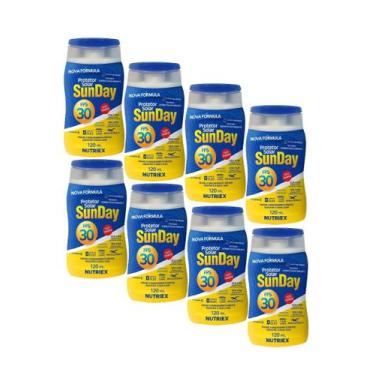 Imagem de Kit 8 Protetor Solar Sunday FPS 30 Corporal 120ml - Nutriex