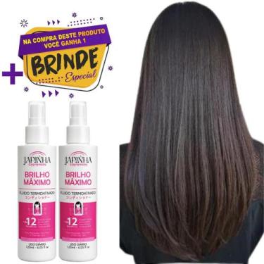 Imagem de Kit C/2 Japinha Protetor Térmico Liso Máximo 120ml Original - Japinha 