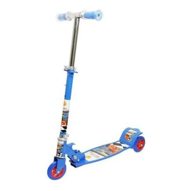 Imagem de Patinete Radical Alumínio 3 Rodas Infantil Ajustável 50 Kg - DM Toys