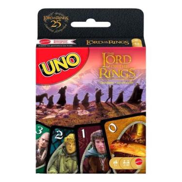 Imagem de Jogo de Cartas Uno Senhor dos Anéis Mattel