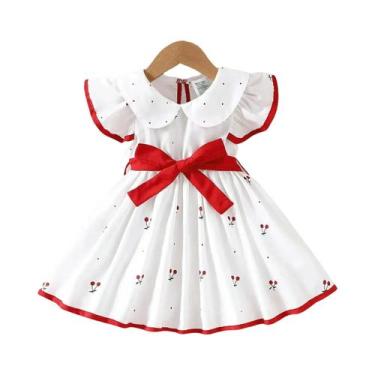 Imagem de Vestido De Princesa Floral Respirável Para Meninas, Verão 2025, Conjun