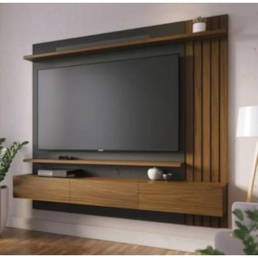 Imagem de Painel para TV até 70 Polegadas 180CMX162CM 2 Portas Basculantes 2 Pra