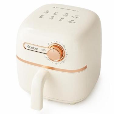 Imagem de Mini Fritadeira Elétrica Air Fryer Pocket 1,4L Branca 900W Gaabor 127V