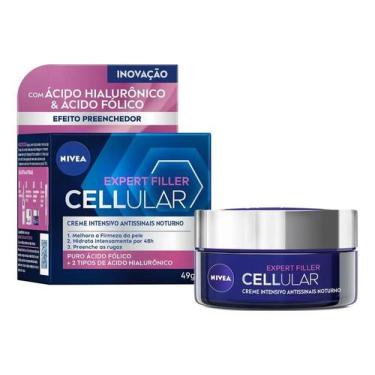 Imagem de NIVEA Creme Facial Antissinais Cellular Filler Noite 49g, Hi - Congrat
