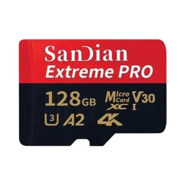 Imagem de Cartão Micro SD De Alta Velocidade 256GB UHS-1 Classe 10 Para Armazena