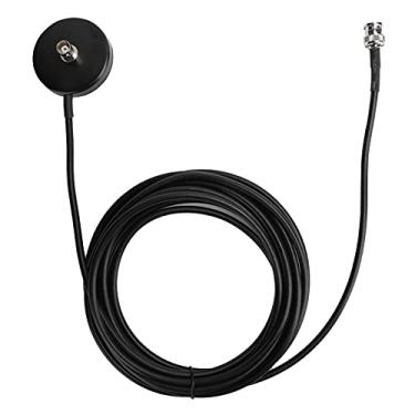 Imagem de Base fêmea magnética Bnc com ventosa, cabo de extensão de antena Bnc, suporte de antena magnética, cabo macho Bnc para antena portátil