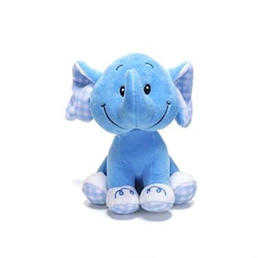 Imagem de Chocalho de Pelúcia - Elefante - Unik Toys | Azul