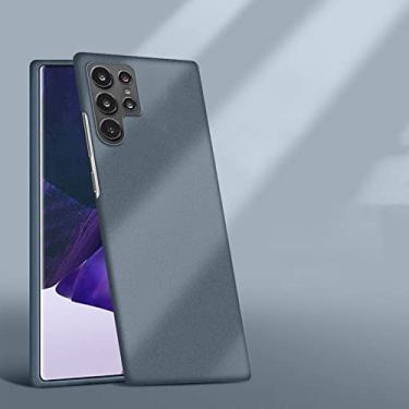 Imagem de Capa fosca ultrafina para Samsung Galaxy S22 Ultra S21 S20 FE S10 S9 Plus Note 20 10 A52 A52s 5G A53 5G Capa de plástico rígido fino, cinza, para S10 Plus