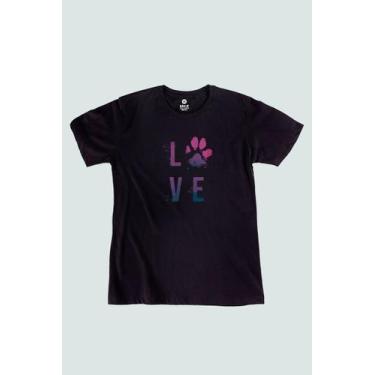 Imagem de Camiseta Love Pet - Azul Pt - Blu-X