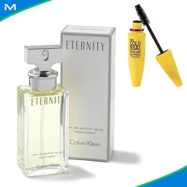 Imagem de Perfume Feminino Eternity 100ml Com Mascara De Cílios Super Volume